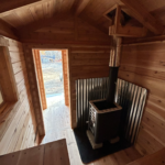 Sauna Interior With New Stove